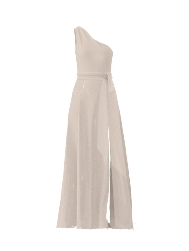 Bodice(Laurie), Skirt(Arabella),Belt(Sash), fawn sold by Amsale