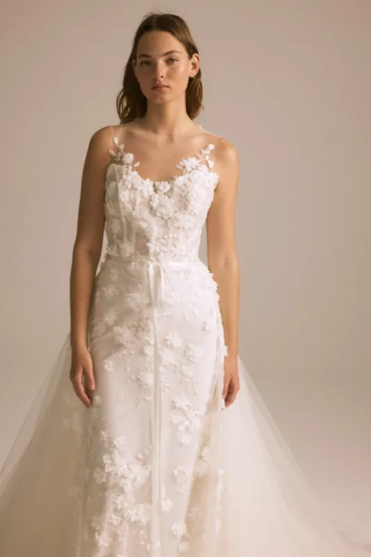 Tulle Overskirt for Floriane sold by Amsale