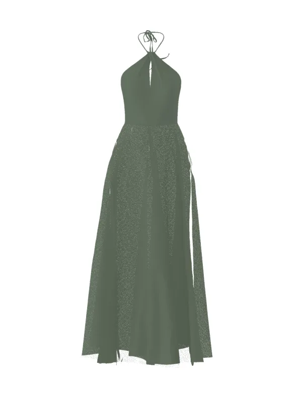 Bodice(Colby), Skirt(Cerisa), olive sold by Amsale