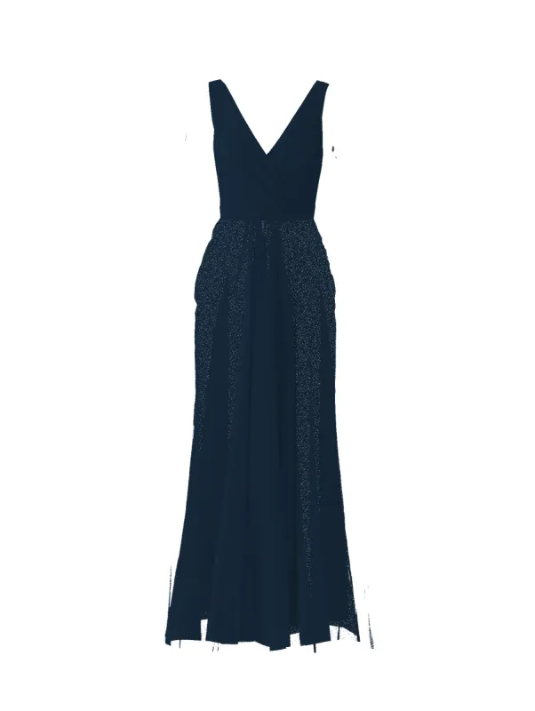 Bodice(Ava), Skirt(Justine), navy sold by Amsale