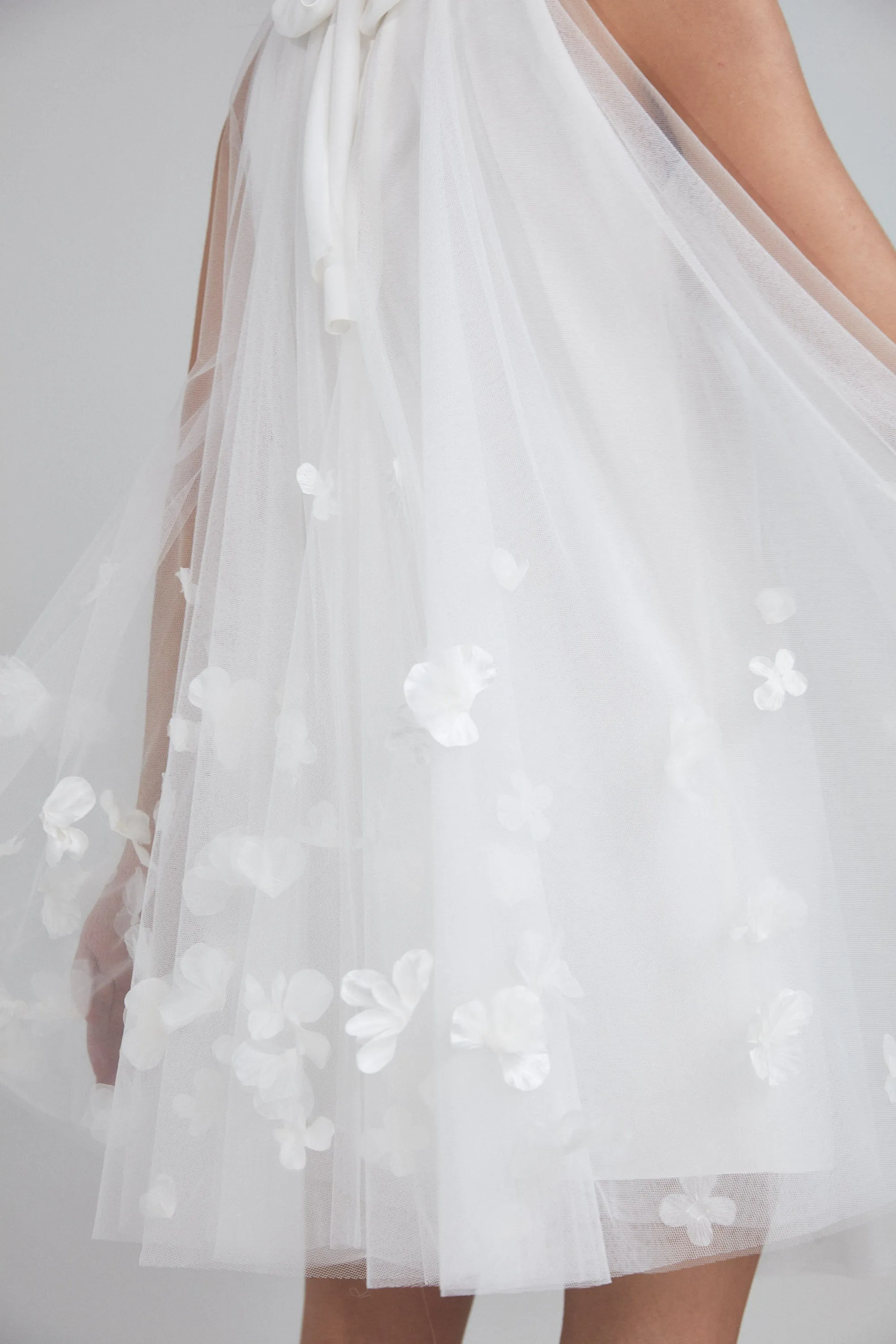 LW200 - Petal Trapeze Dress sold by Amsale product image thumbnail 4