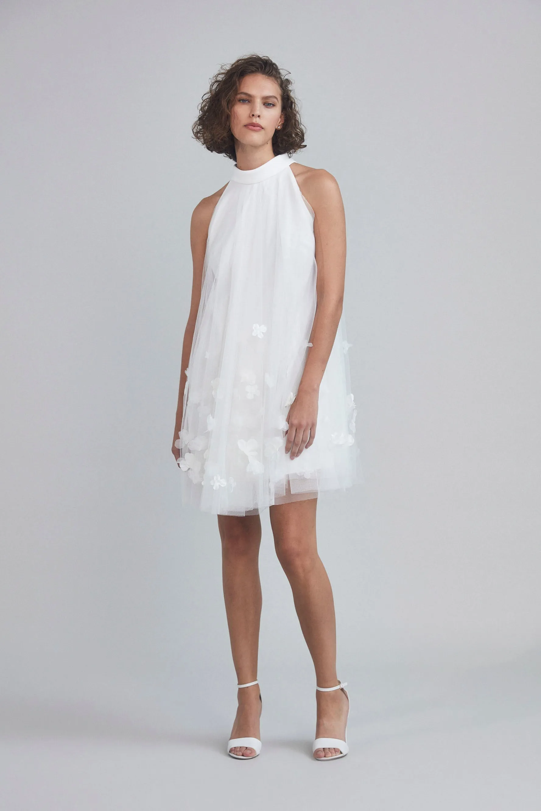 LW200 - Petal Trapeze Dress sold by Amsale product image thumbnail 2