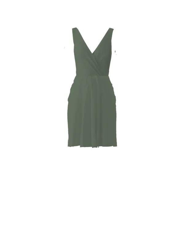 Bodice(Ava), Skirt(Carla), olive sold by Amsale