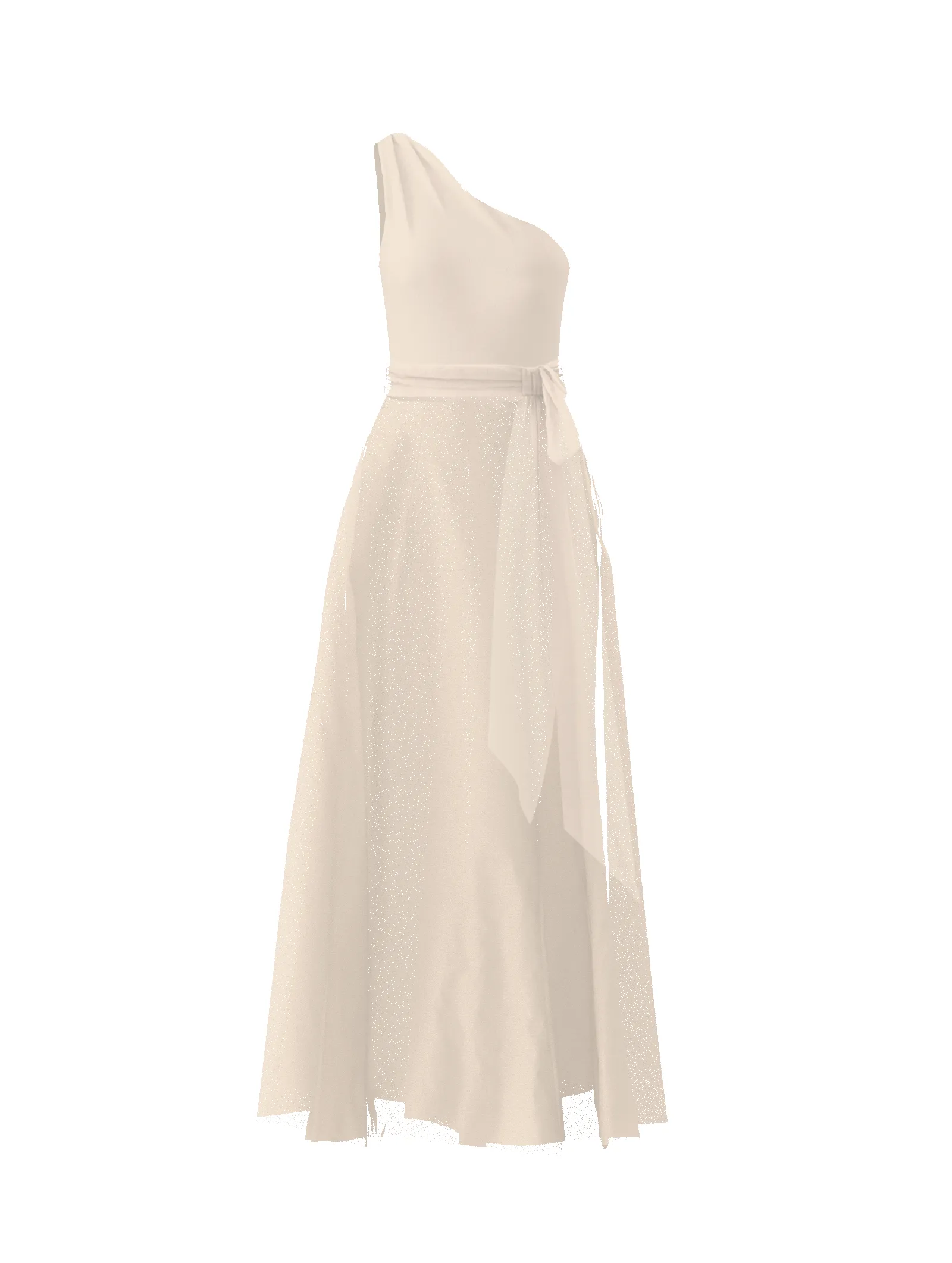 Bodice(Laurie), Skirt(Cerisa),Belt(Sash), cream sold by Amsale