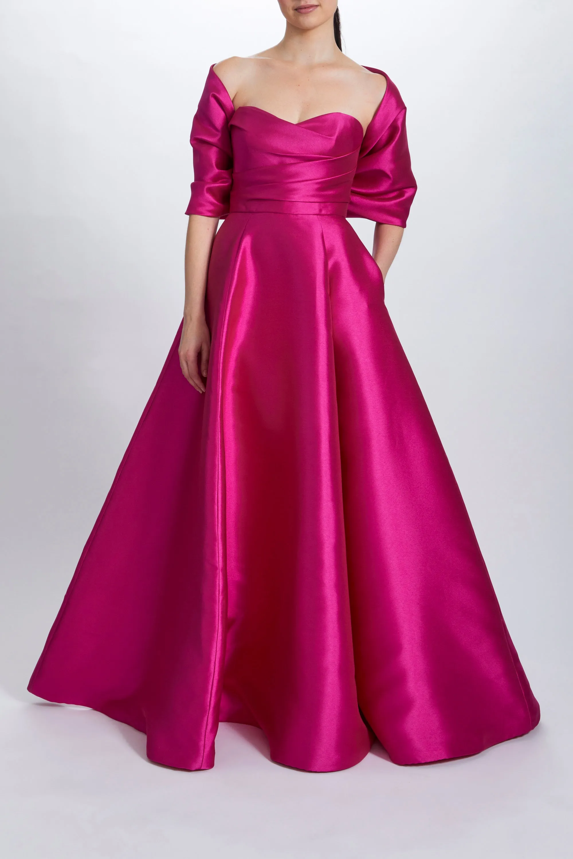 Mikado Ball Gown sold by Amsale product image thumbnail 5