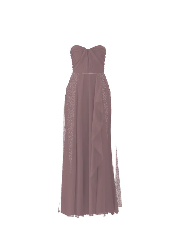 Bodice(Cerisa), Skirt(Jaycie), mauve sold by Amsale
