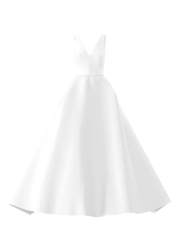 Bodice(V neck), Skirt(Ryder), Belt(Ryan) sold by Amsale