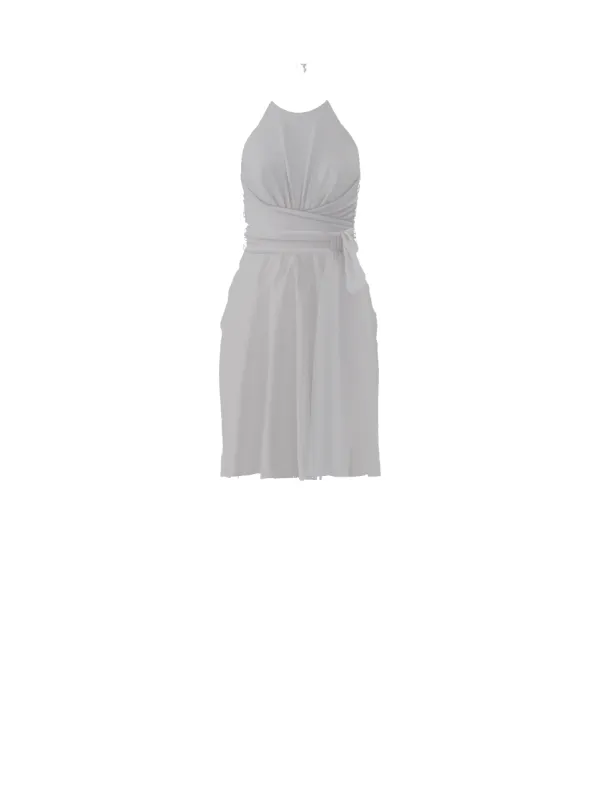 Bodice(Jayla), Skirt(Carla),Belt(Sash), platinum sold by Amsale