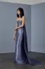 P371M - Mikado strapless gown - Fuchsia sold by Amsale