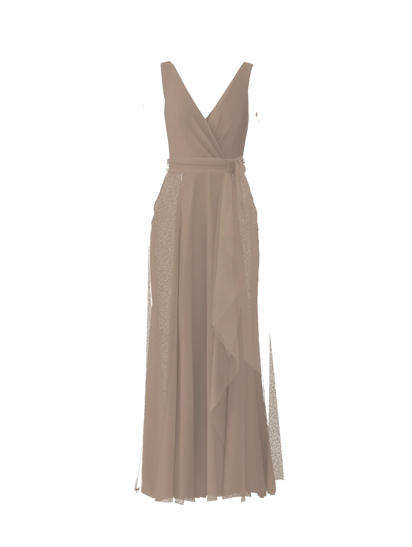 Bodice(Ava), Skirt(Jaycie),Belt(Sash), latte sold by Amsale