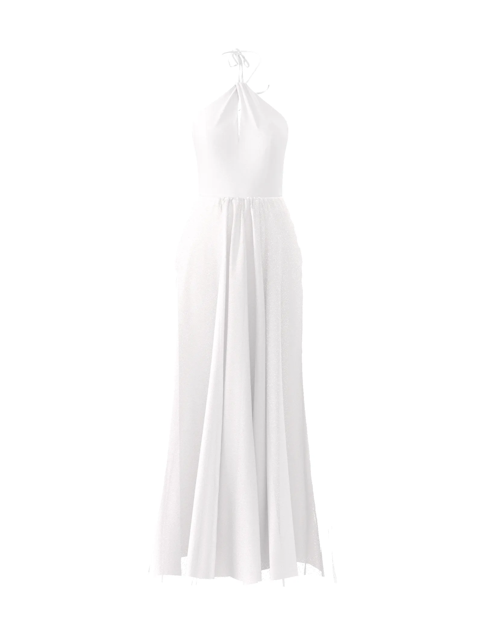 Bodice(Colby), Skirt(Justine), white sold by Amsale