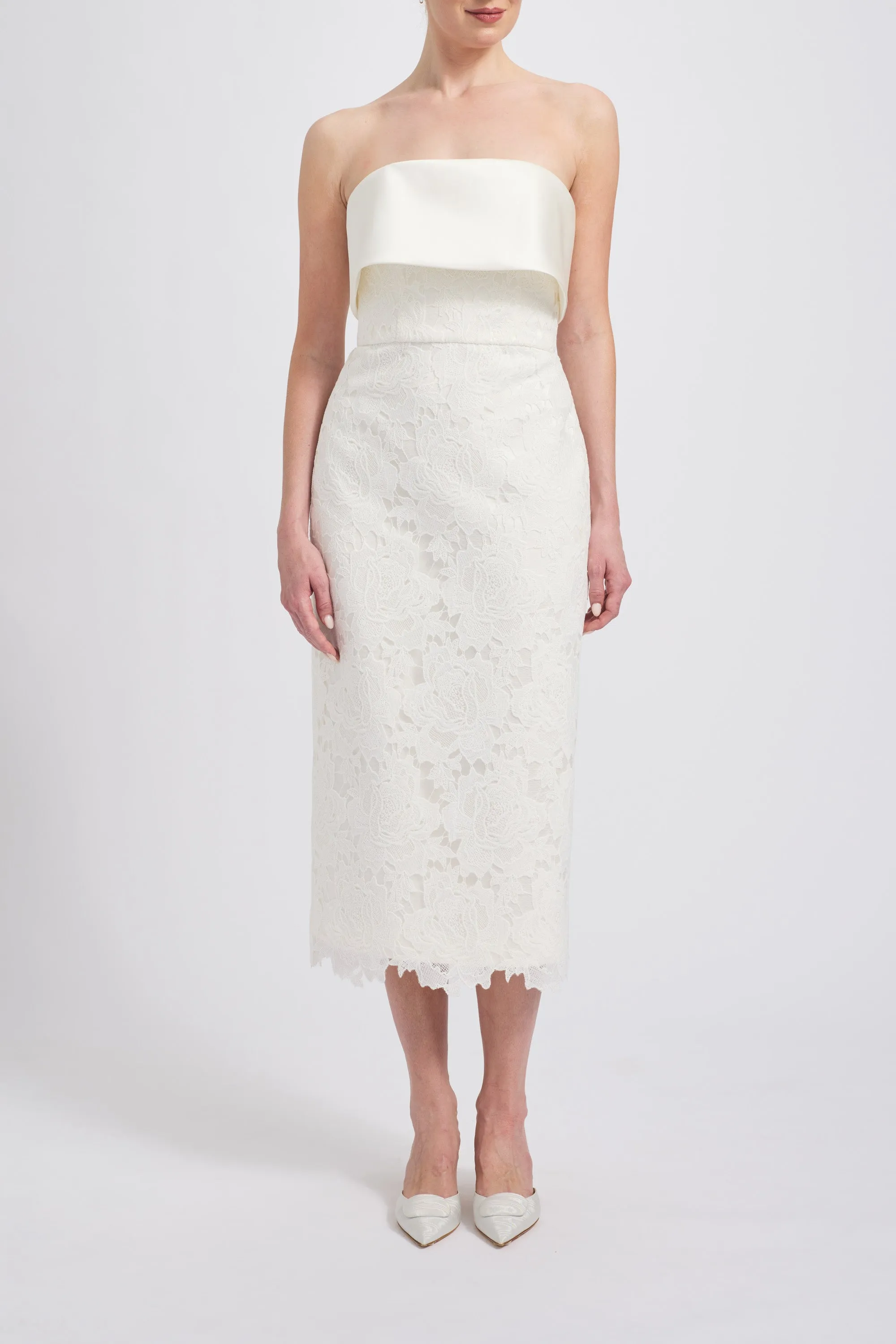 Guipure Lace Dress sold by Amsale