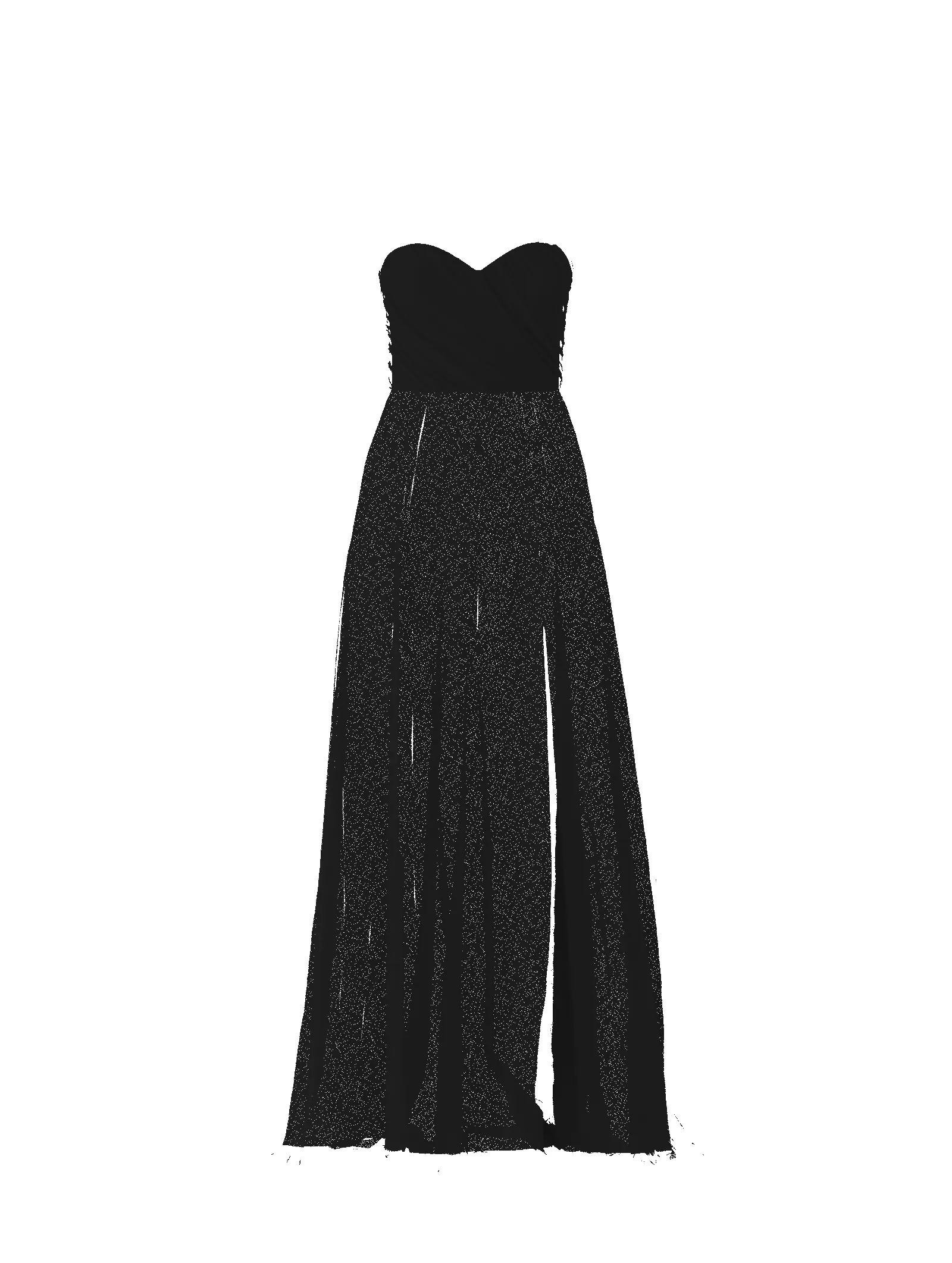 Bodice(Jaycie), Skirt(Arabella), black sold by Amsale