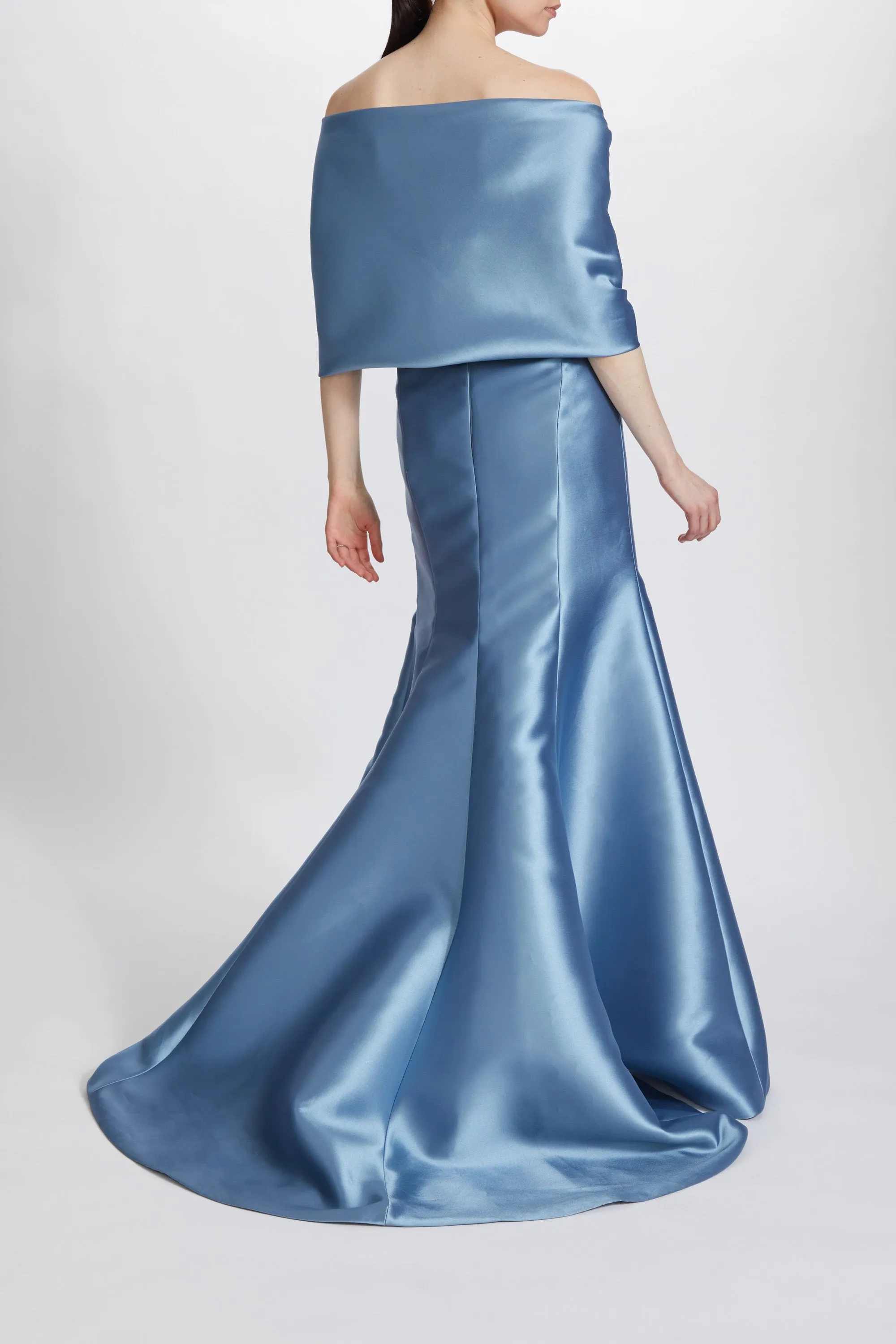 Mikado Strapless Gown sold by Amsale product image thumbnail 5