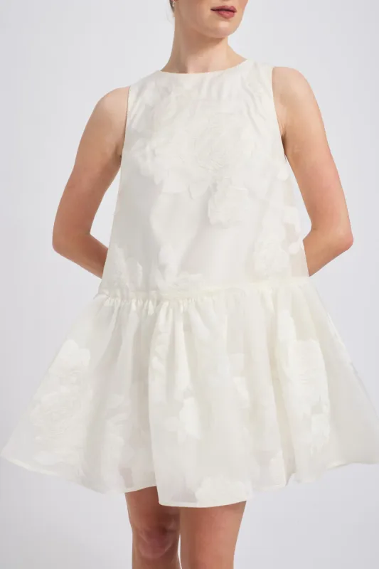 Rose Fil Coupé Mini Dress sold by Amsale