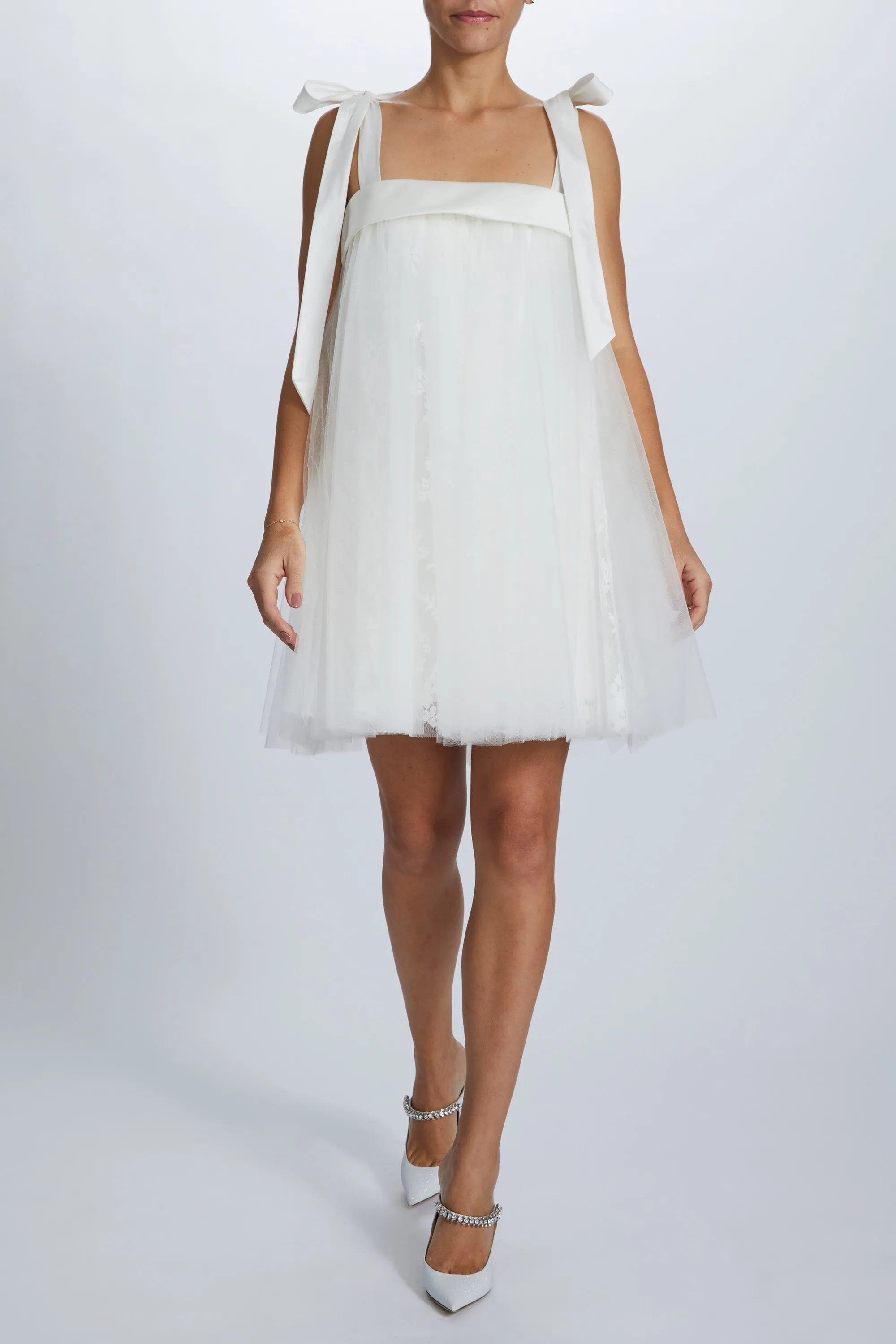 Trapeze Mini Dress sold by Amsale