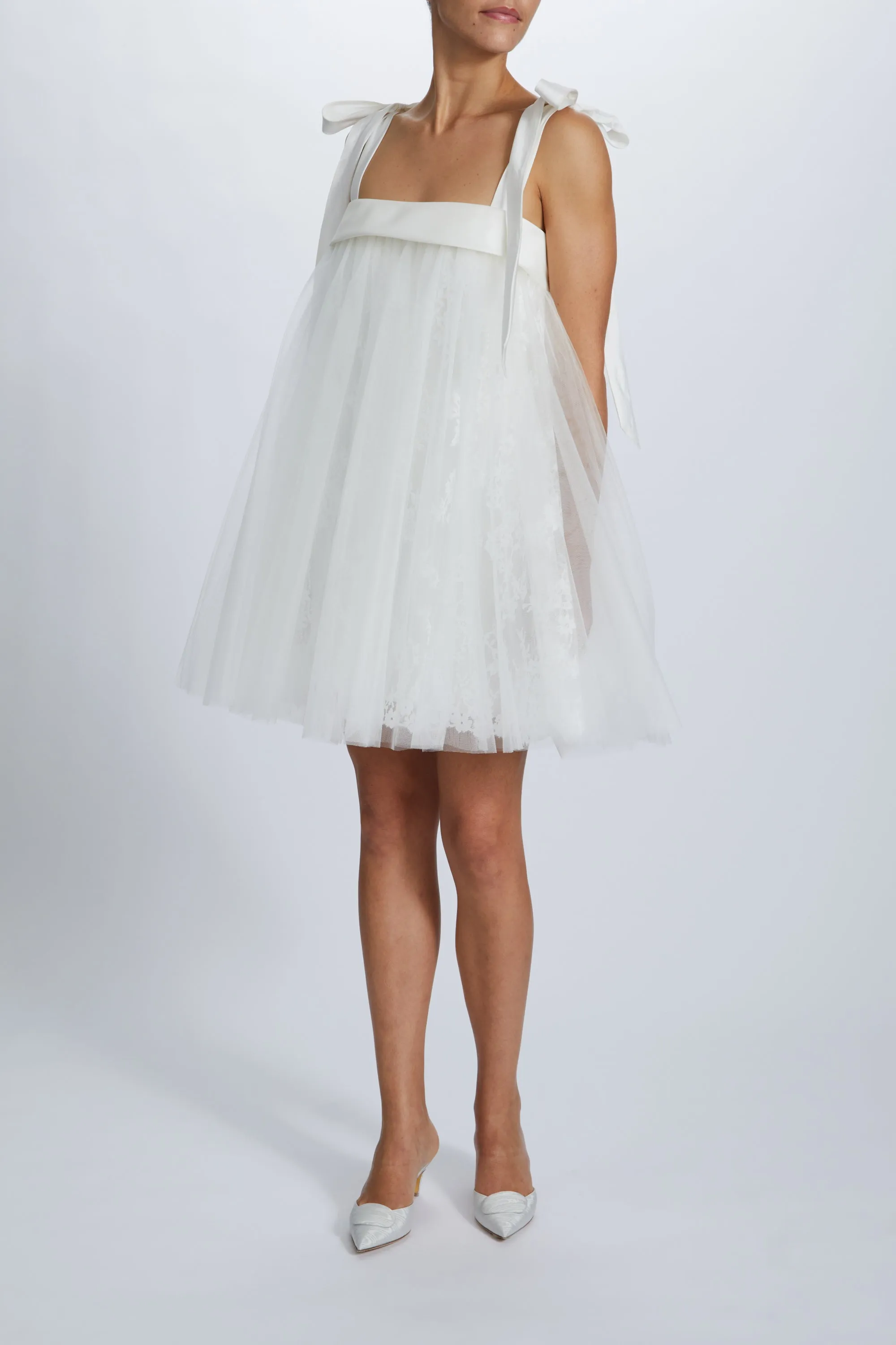 Trapeze Mini Dress sold by Amsale product image thumbnail 5