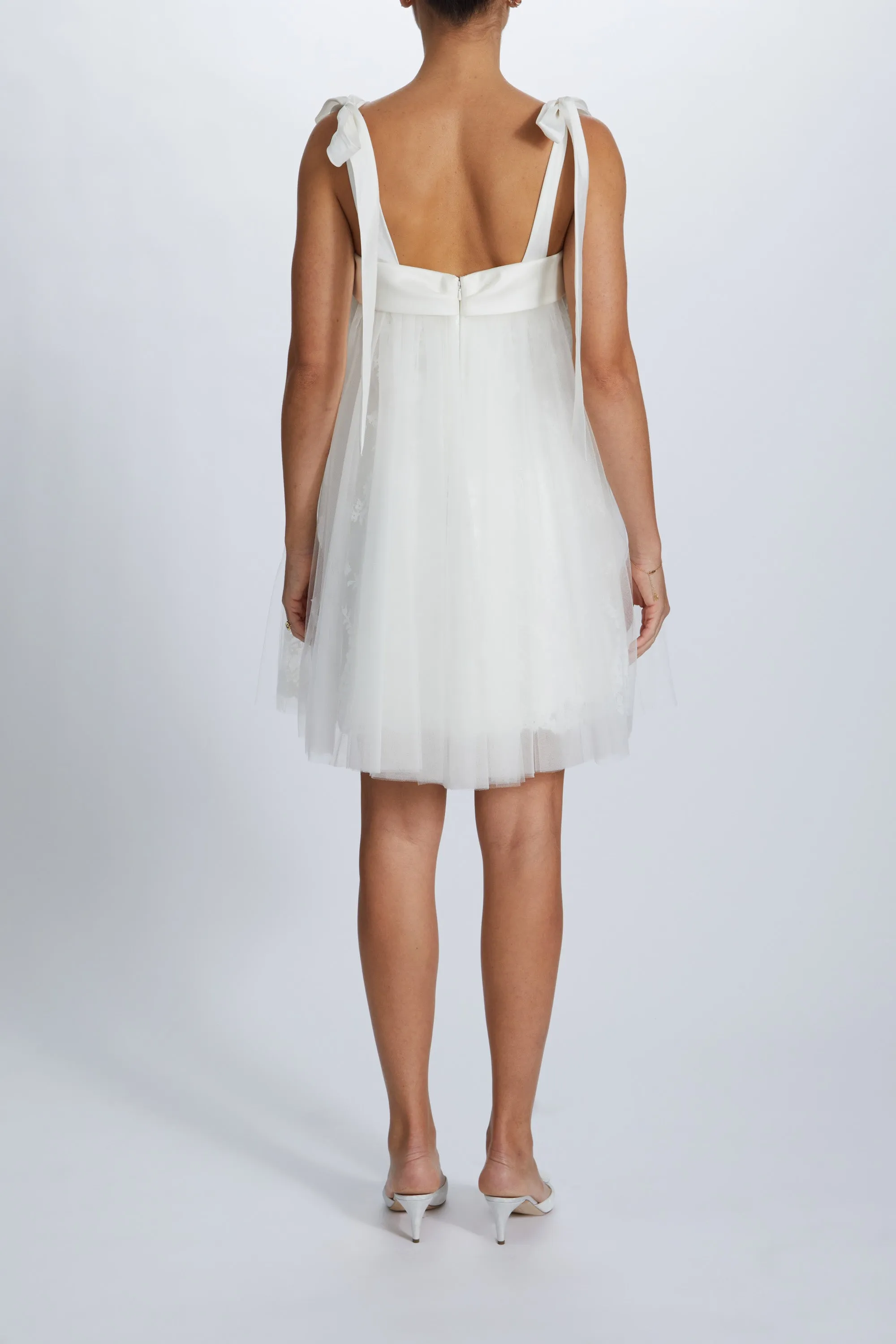 Trapeze Mini Dress sold by Amsale product image thumbnail 3