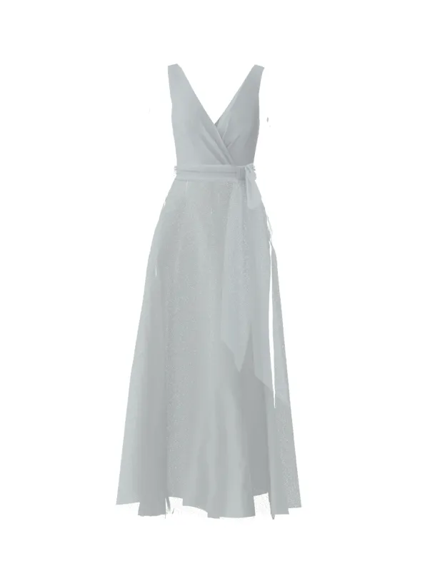 Bodice(Ava), Skirt(Cerisa),Belt(Sash), ice sold by Amsale