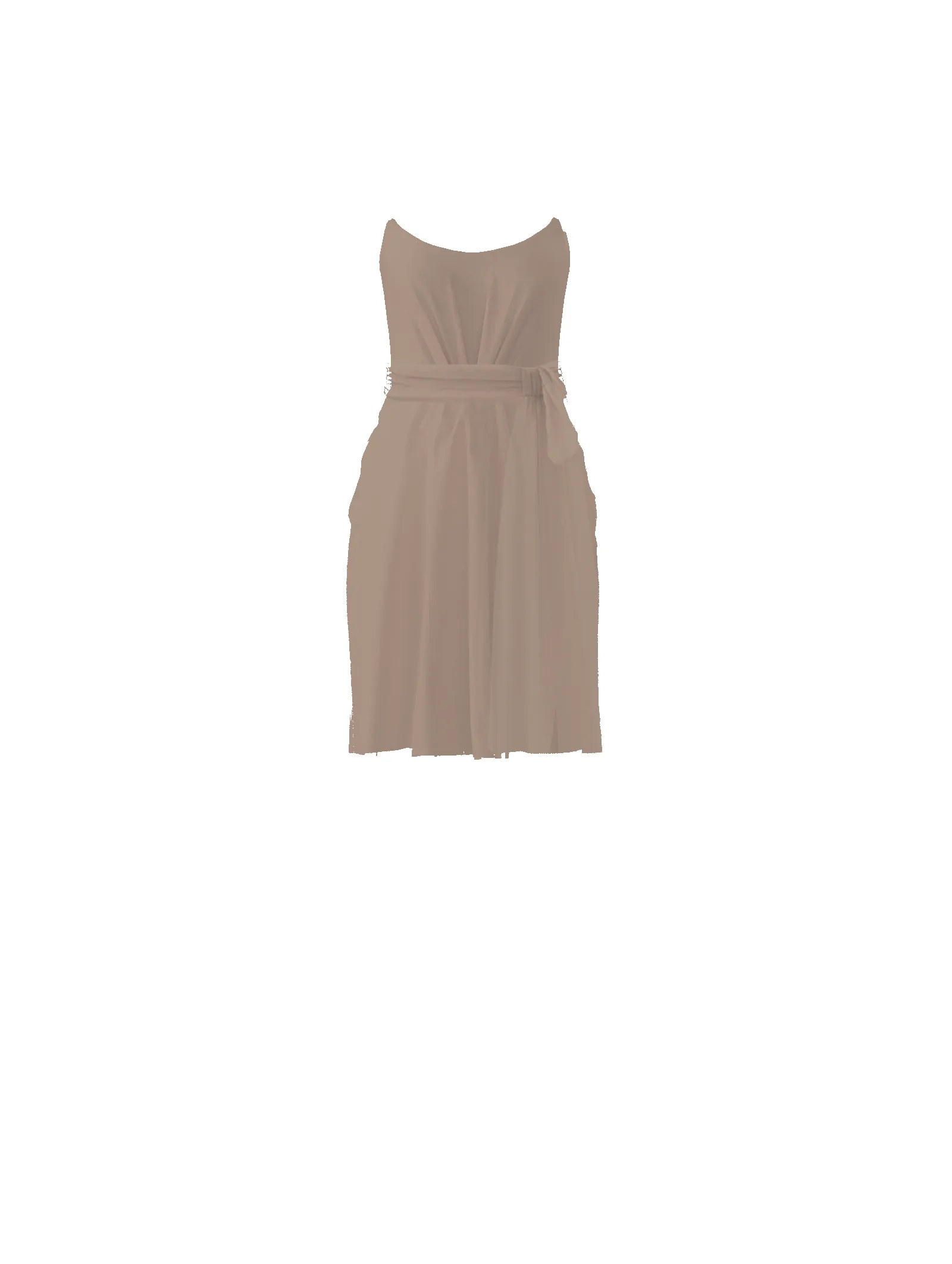 Bodice(Campbell), Skirt(Carla),Belt(Sash), latte sold by Amsale