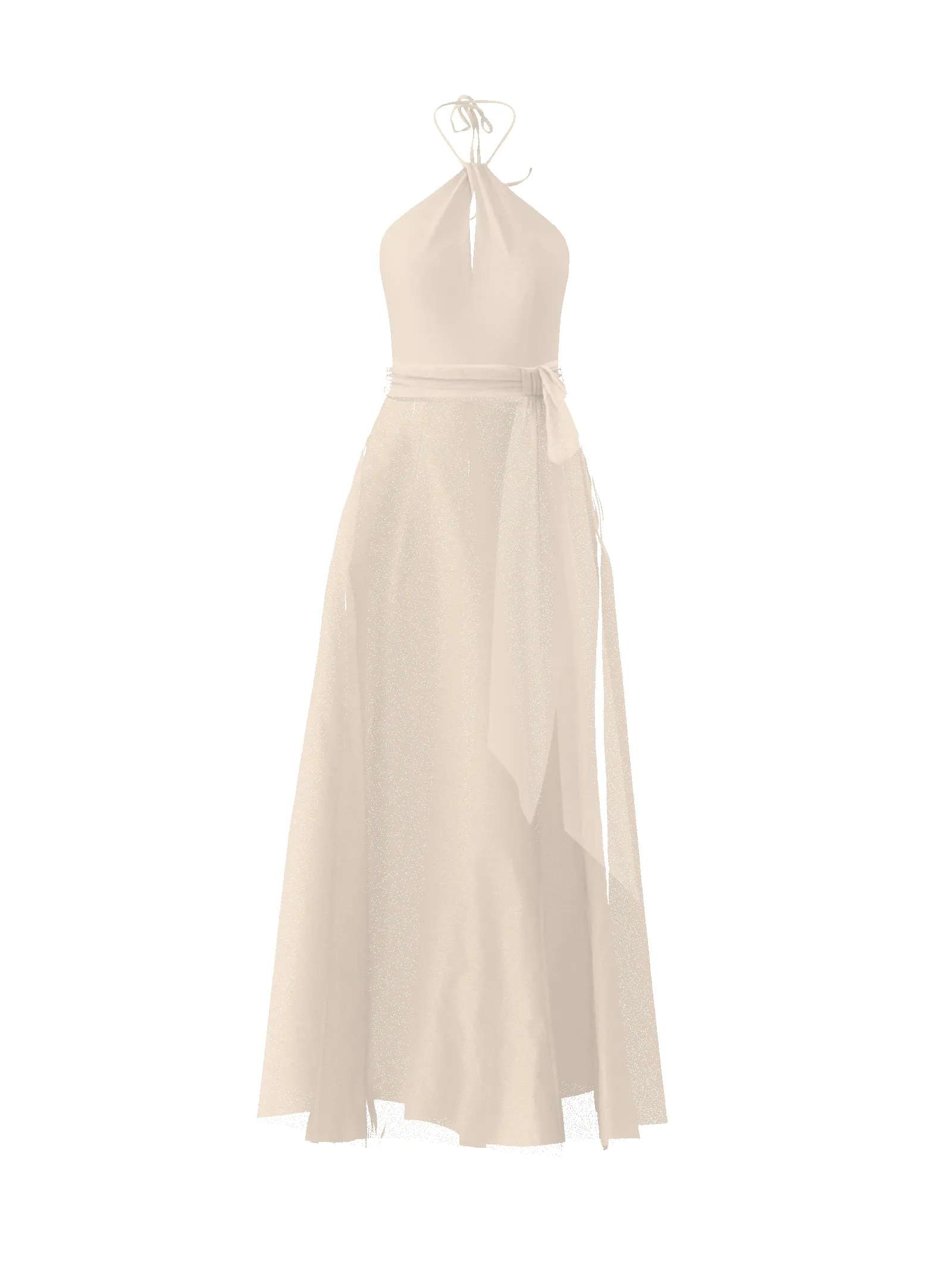 Bodice(Colby), Skirt(Cerisa),Belt(Sash), cream sold by Amsale