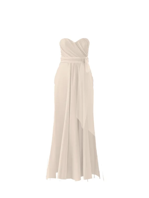 Bodice(Jaycie), Skirt(Justine),Belt(Sash), cream sold by Amsale