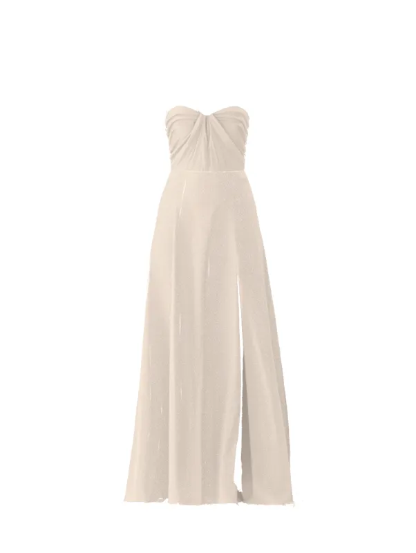 Bodice(Cerisa), Skirt(Arabella), cream sold by Amsale