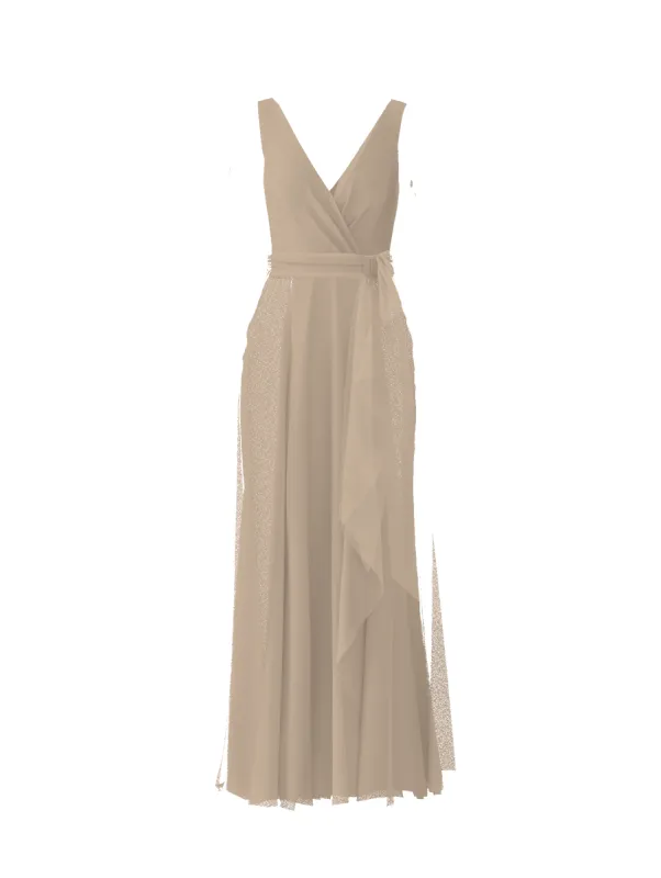 Bodice(Ava), Skirt(Jaycie),Belt(Sash), sand sold by Amsale