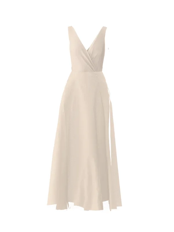 Bodice(Ava), Skirt(Cerisa), cream sold by Amsale