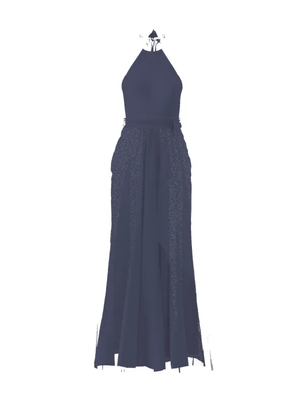 Bodice(Sophia), Skirt(Justine),Belt(Sash), blue-steel sold by Amsale