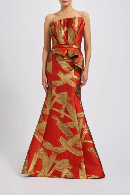 P761 - Persimmon-gold sold by Amsale