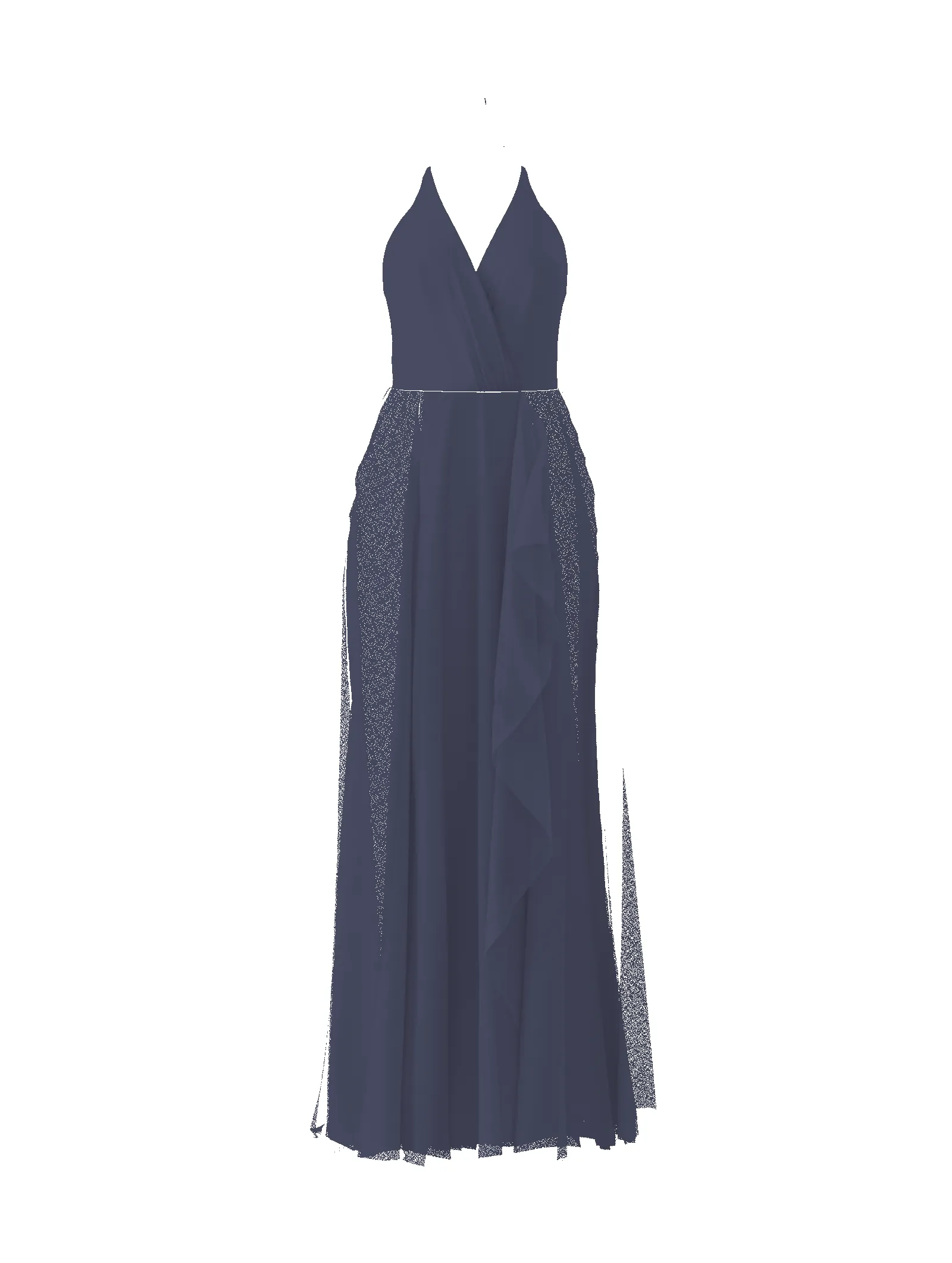 Bodice(Carmelle), Skirt(Jaycie), blue-steel sold by Amsale