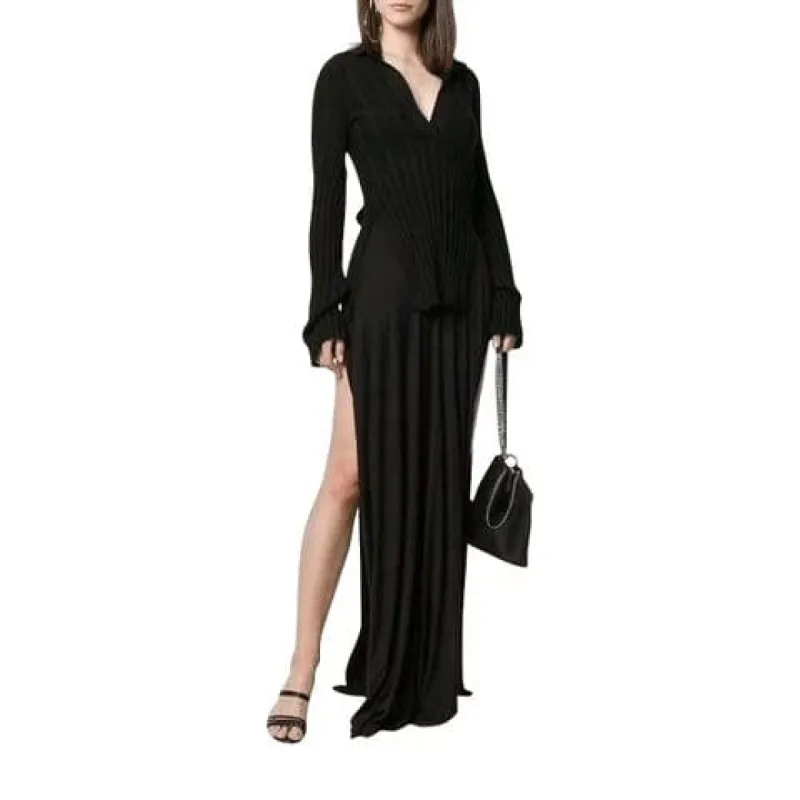 Rick Owens Lilies Long Slit Skirt sold by Anastasia
