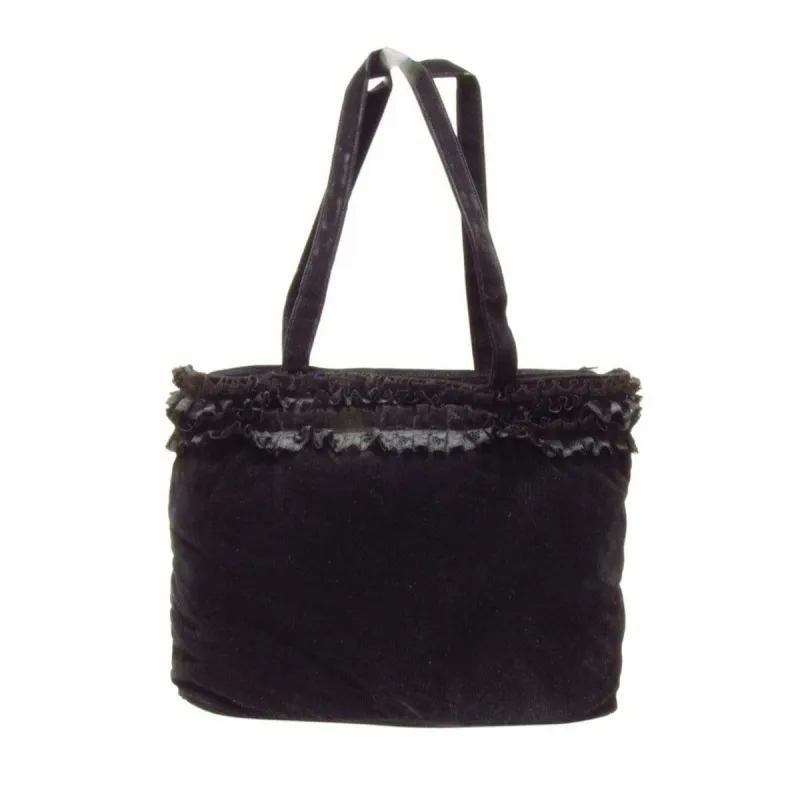 Chantal Thomass Velvet Shoulder Handbag made by Anastasia
