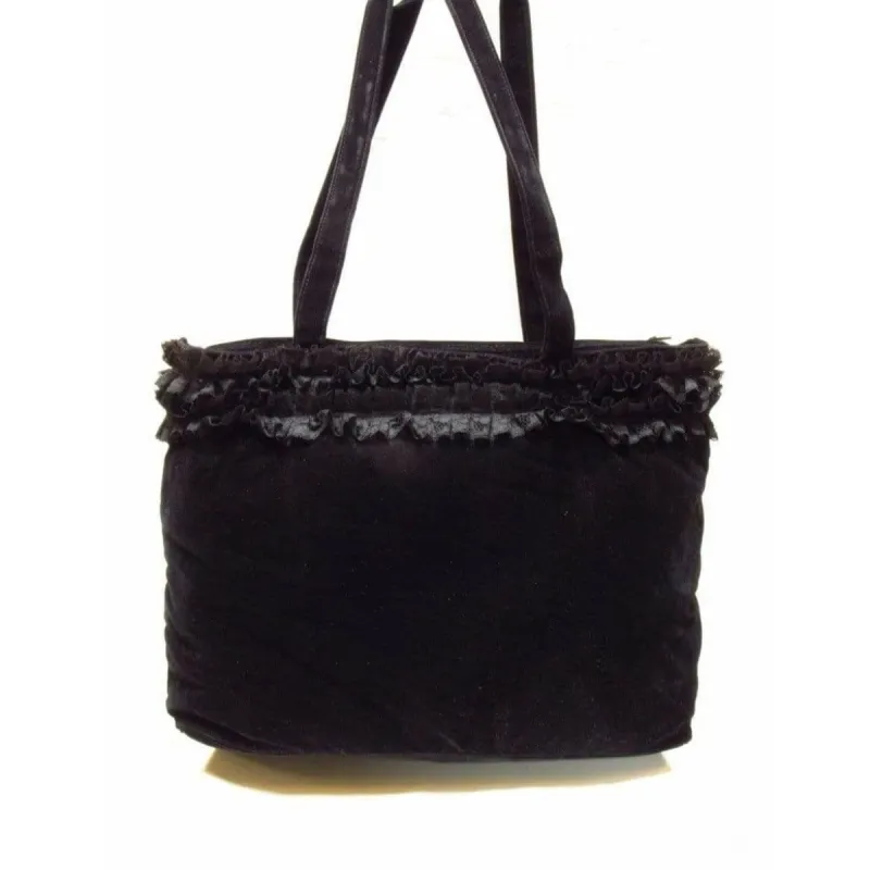 Chantal Thomass Velvet Shoulder Handbag made by Anastasia