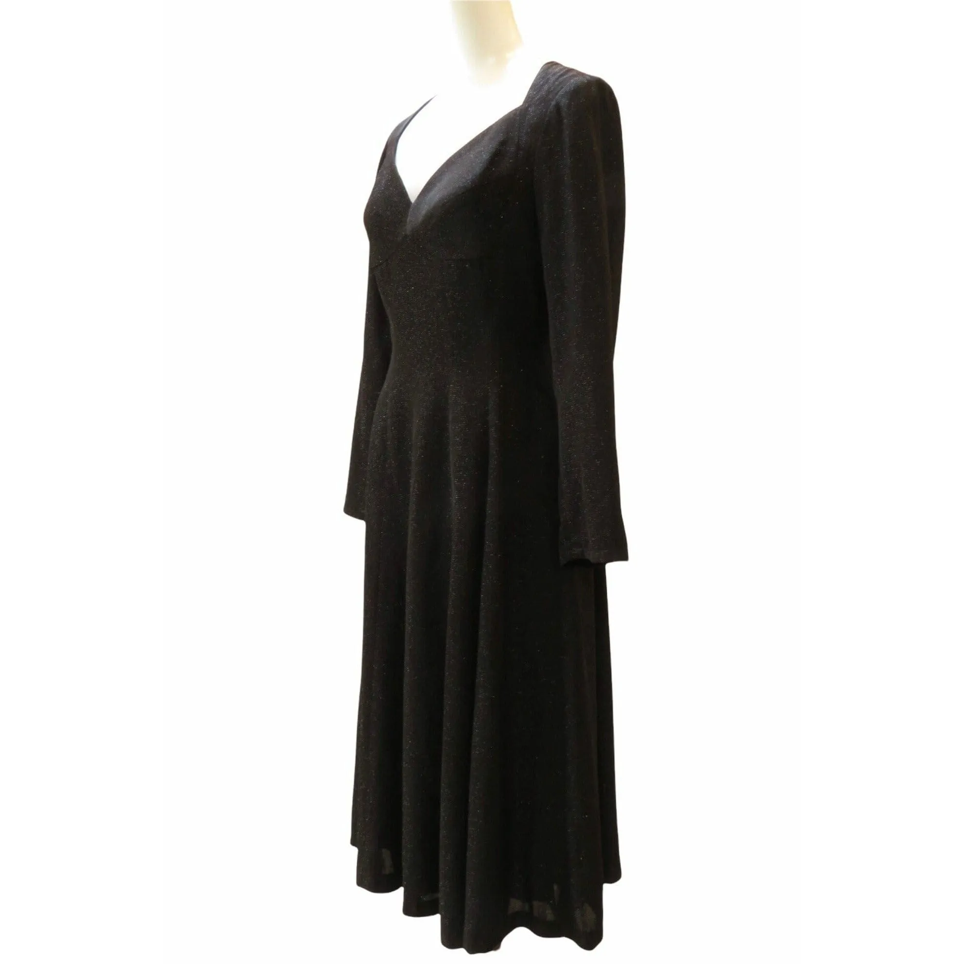 Matsuda Nicole Shimmering Black Dress sold by Anastasia product image thumbnail 3
