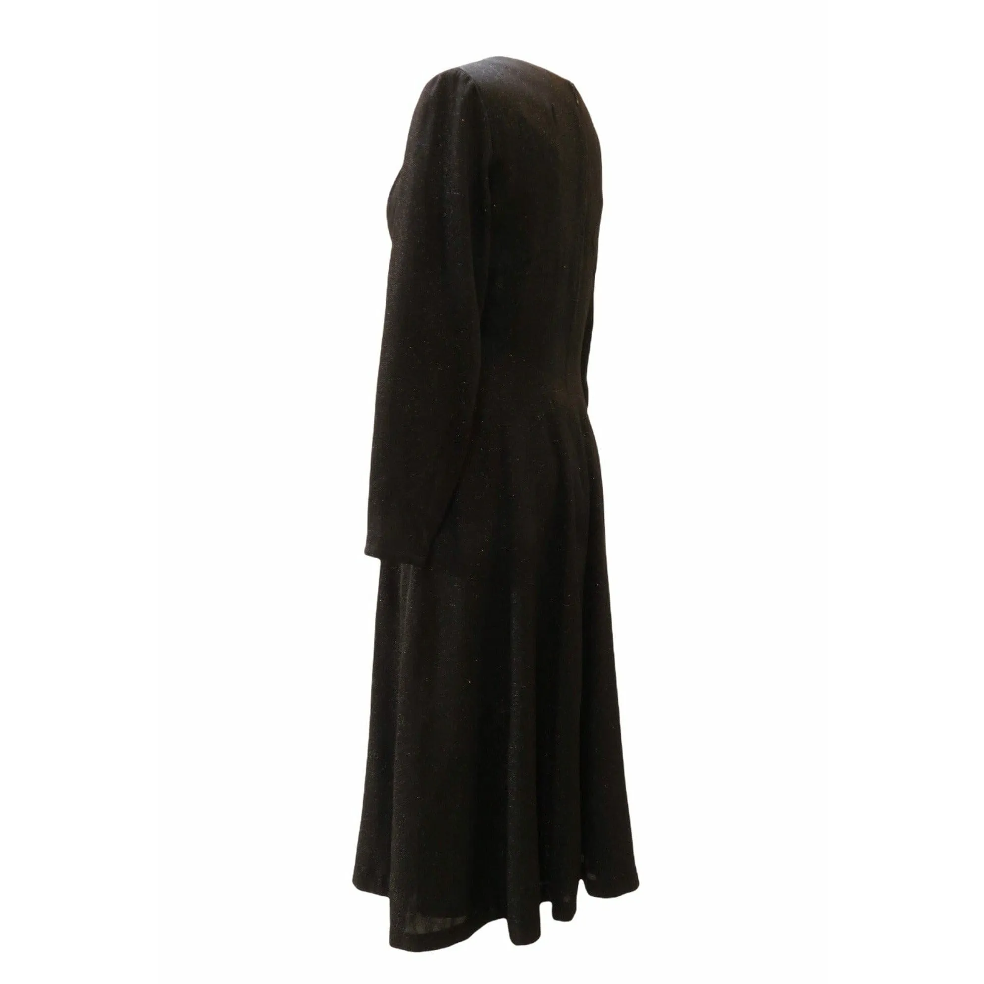 Matsuda Nicole Shimmering Black Dress sold by Anastasia product image thumbnail 4