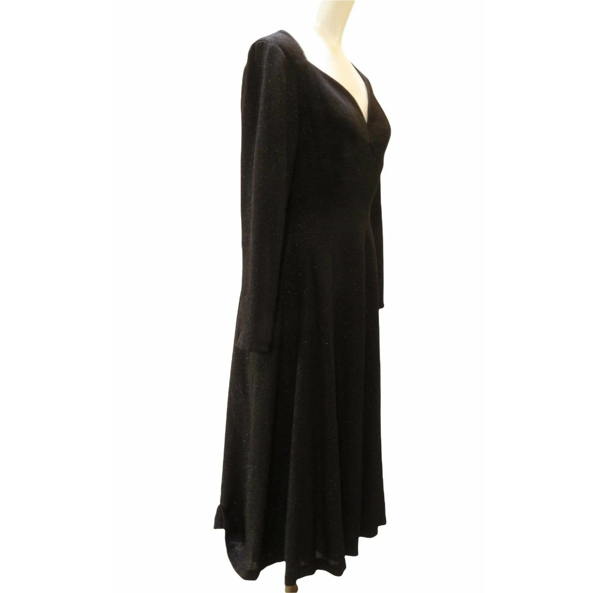 Matsuda Nicole Shimmering Black Dress sold by Anastasia product image thumbnail 5