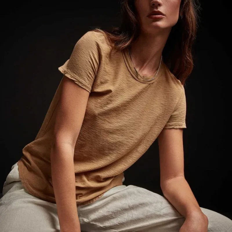 James Perse Sheer Slub Crew Neck Tee sold by Anastasia