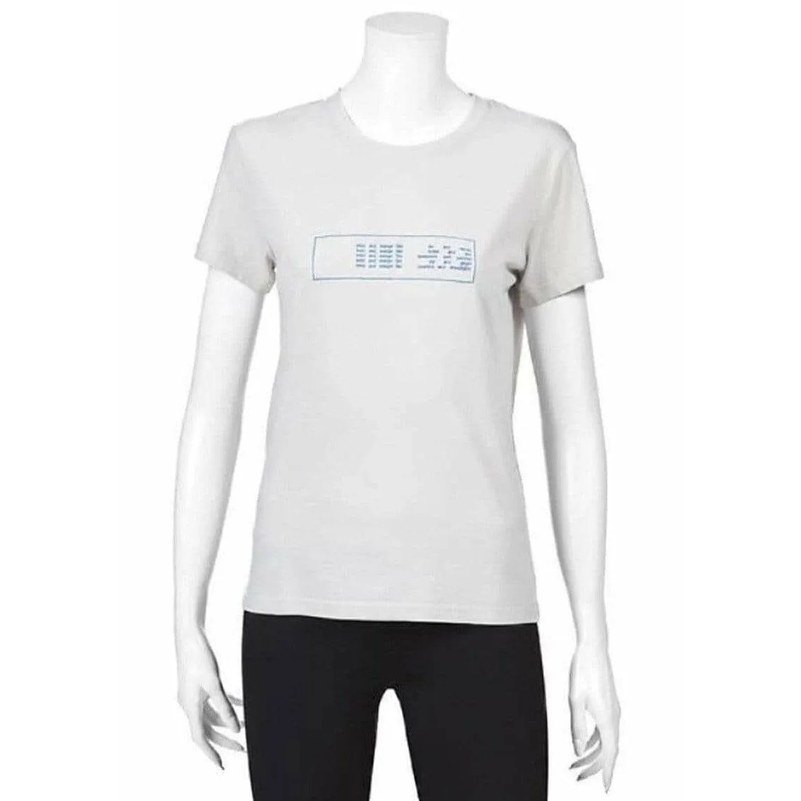 Undercover 'Less But Better' Embroidered T-Shirt - Grey Cotton sold by Anastasia product image thumbnail 3