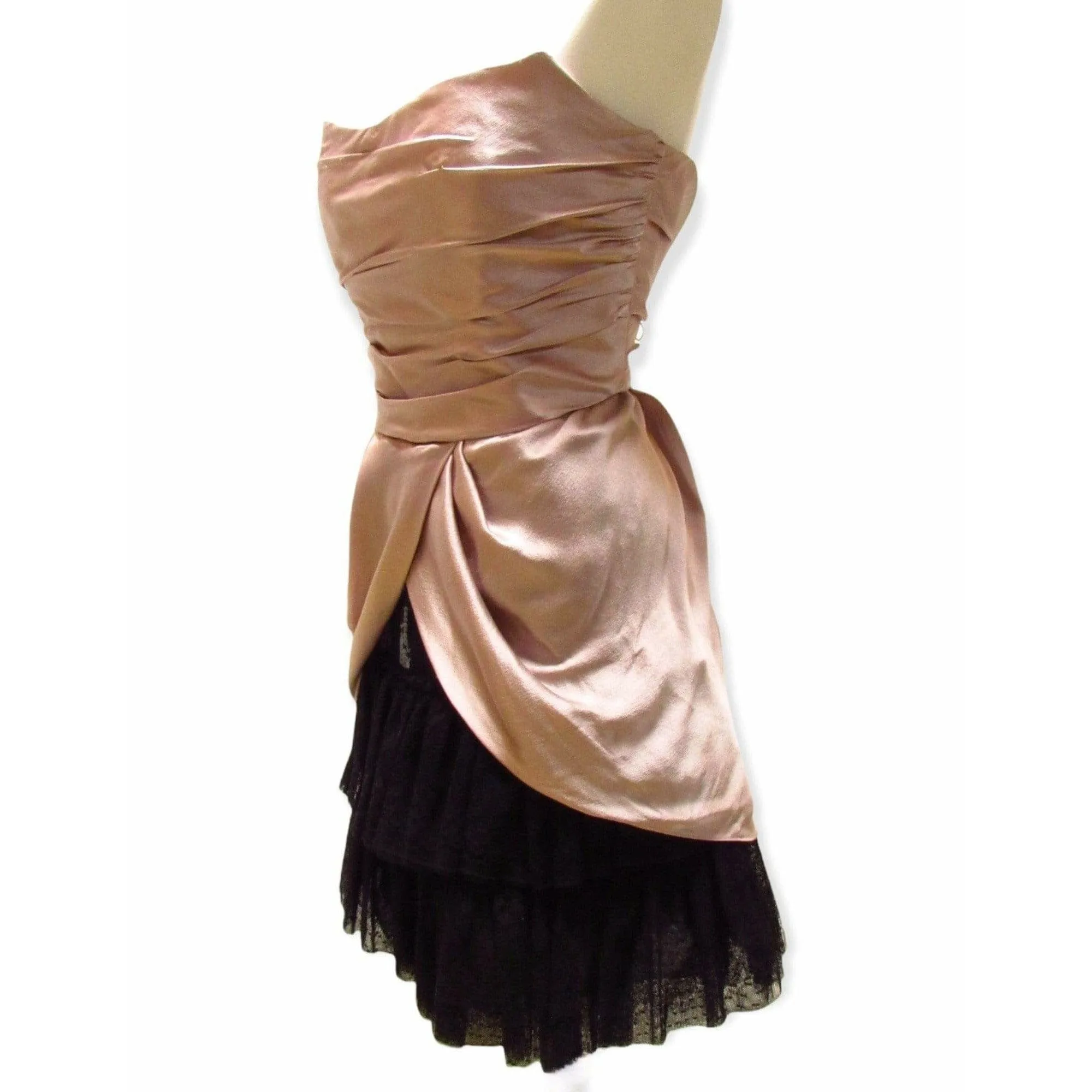 Philosophy by Alberta Ferretti Silk Strapless Dress sold by Anastasia product image thumbnail 3