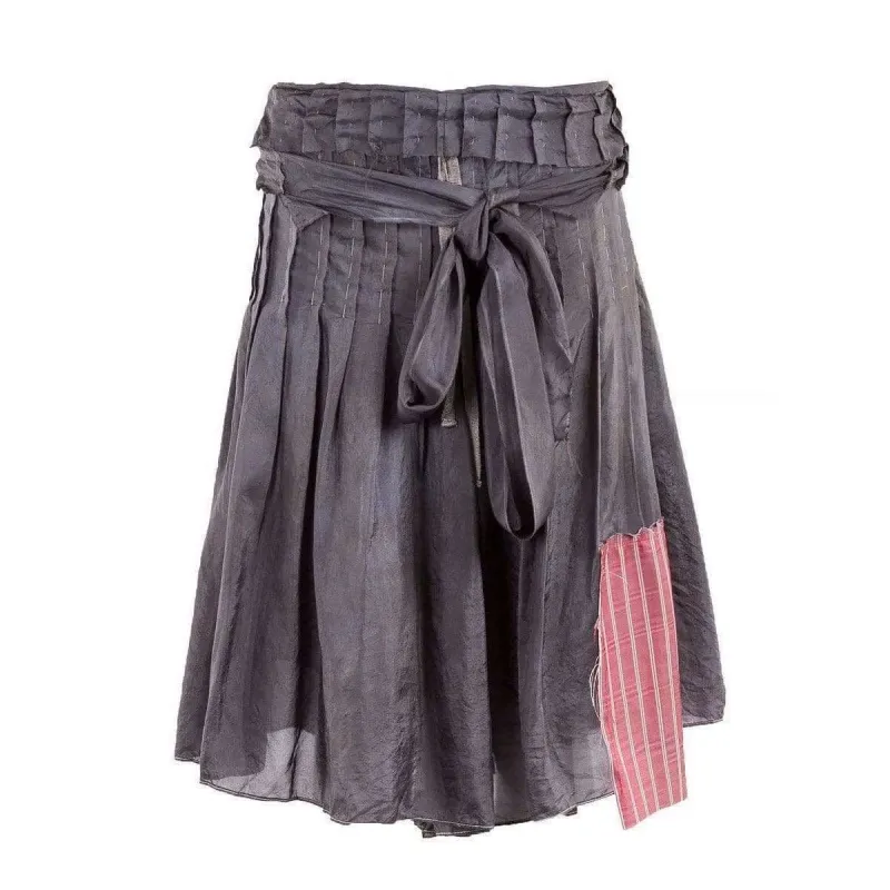 Case Study Silk Pleated Midi Skirt sold by Anastasia