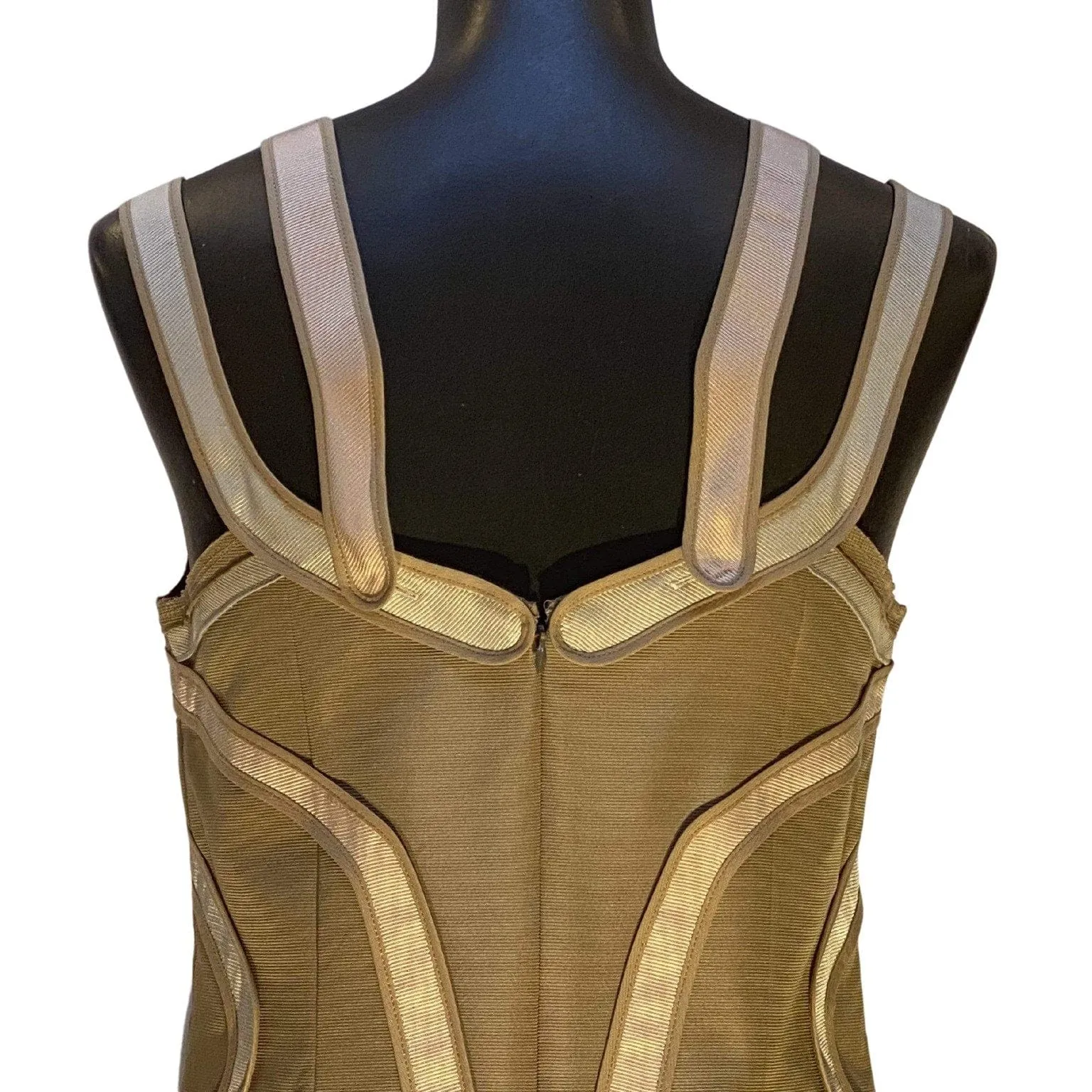 Undercover Vintage Spider dress - Beige Silk Blend sold by Anastasia product image thumbnail 4