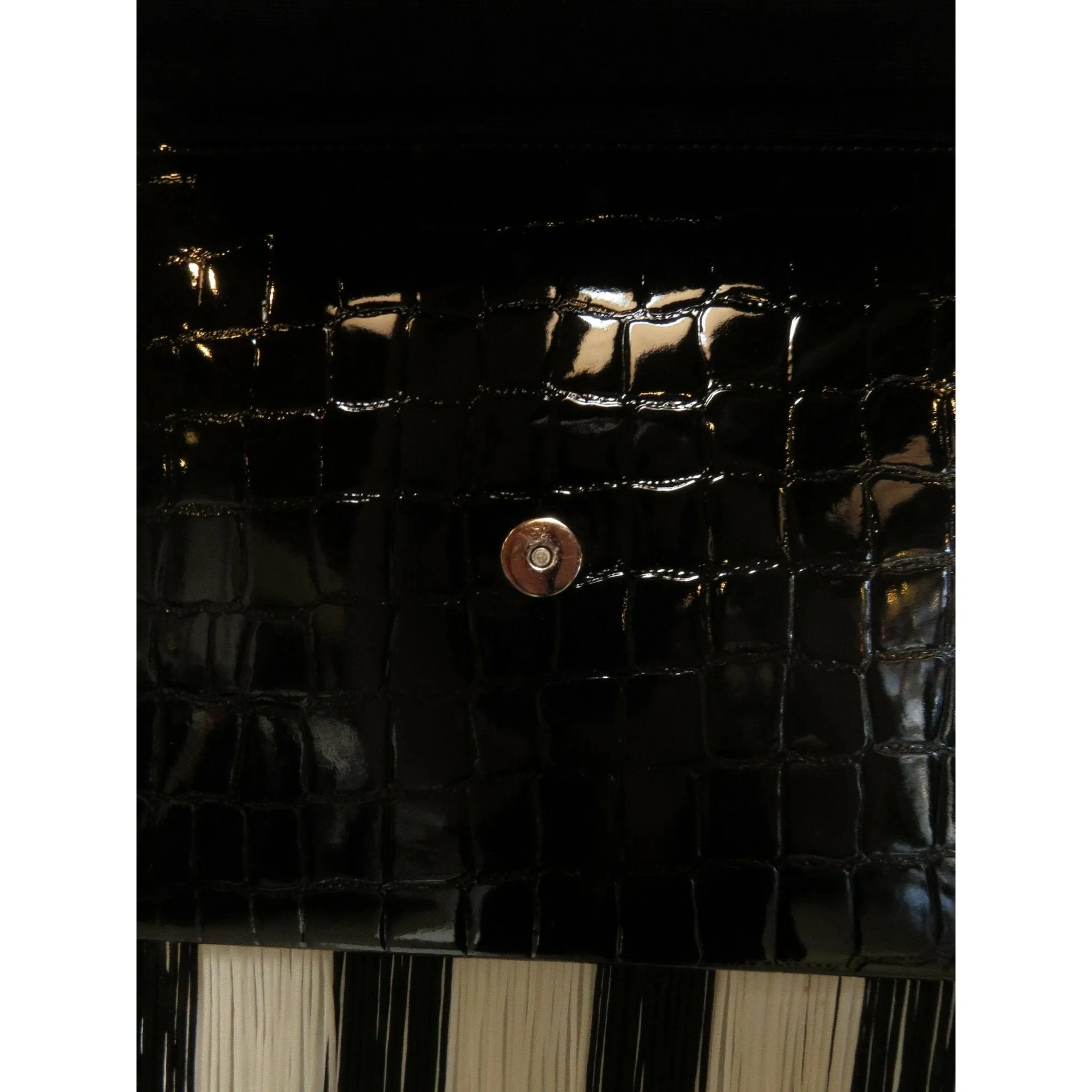 Y-3 by Yohji Yamamoto Shoulder Bag - Embossed Leather Fringe sold by Anastasia product image thumbnail 4