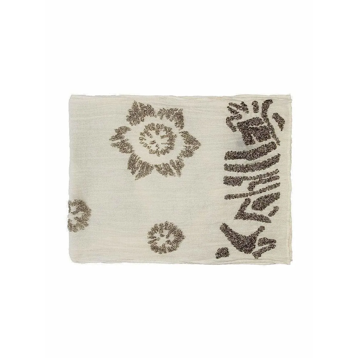 Peachoo & Krejberg Sequin Floral Scarf sold by Anastasia product image thumbnail 2