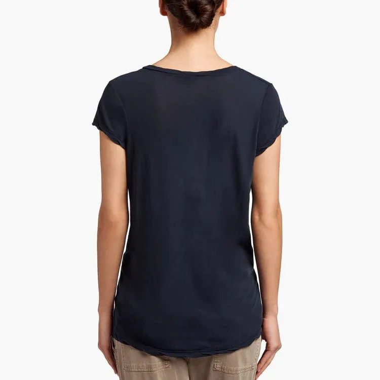 James Perse High Gauge Jersey Deep V Tee - Relaxed Fit Jersey sold by Anastasia product image thumbnail 3