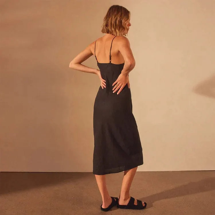 James Perse Linen Cami Dress sold by Anastasia product image thumbnail 4