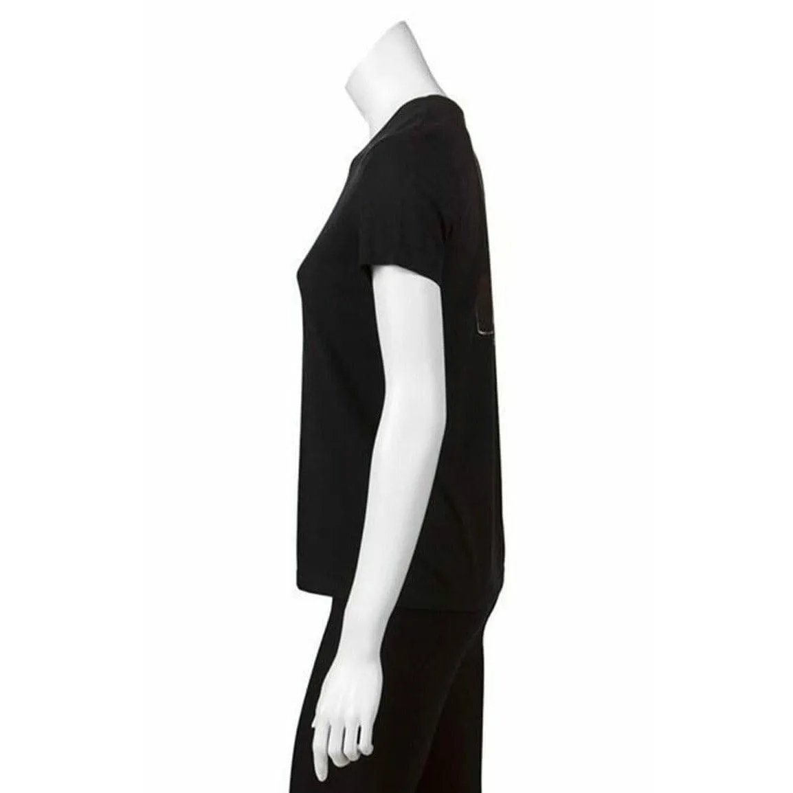 Undercover 'Kitted Drink' Black Cotton T-Shirt - Graphic Crew Neck sold by Anastasia product image thumbnail 2