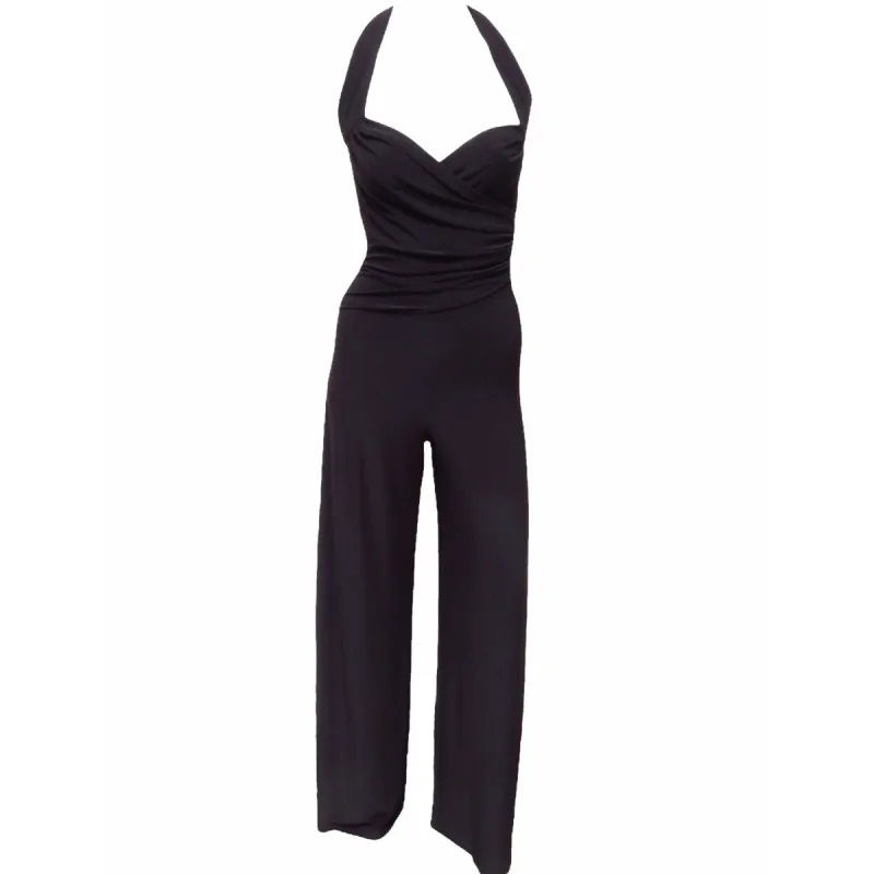 Norma Kamali Cayla Straight Leg Jumpsuit sold by Anastasia