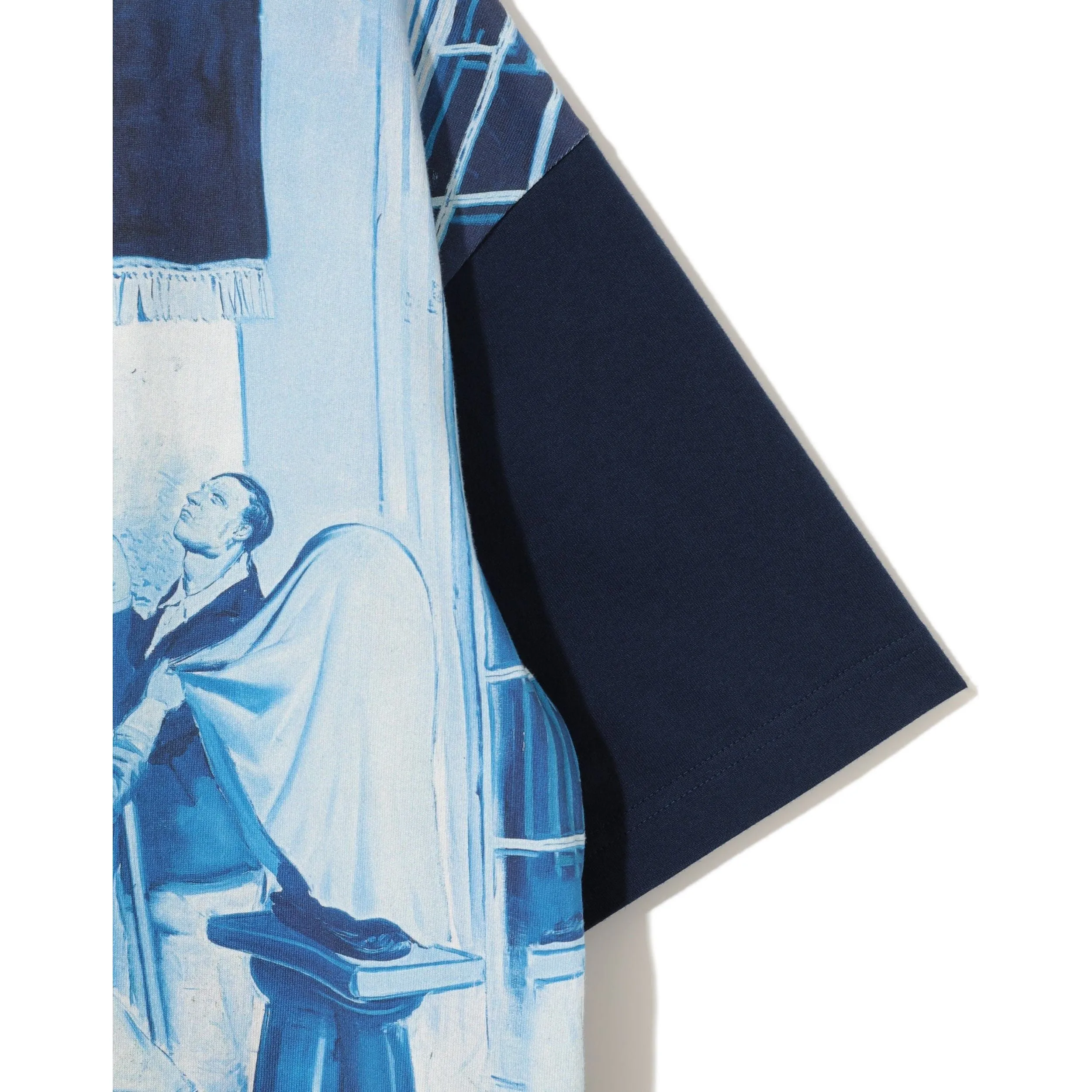 Undercover SS24 Navy Graphic Tee sold by Anastasia product image thumbnail 5